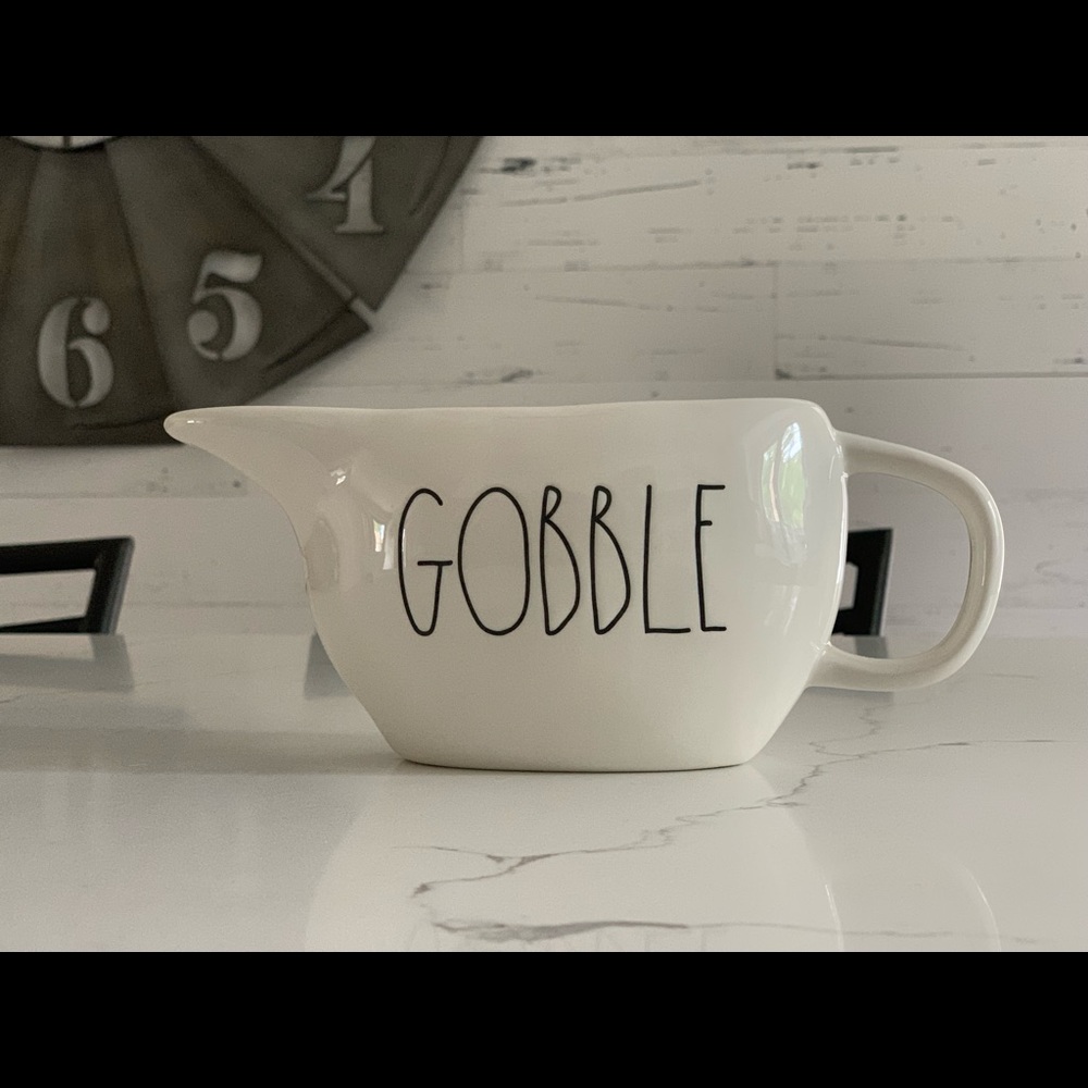Rae Dunn GOBBLE Gravy Boat